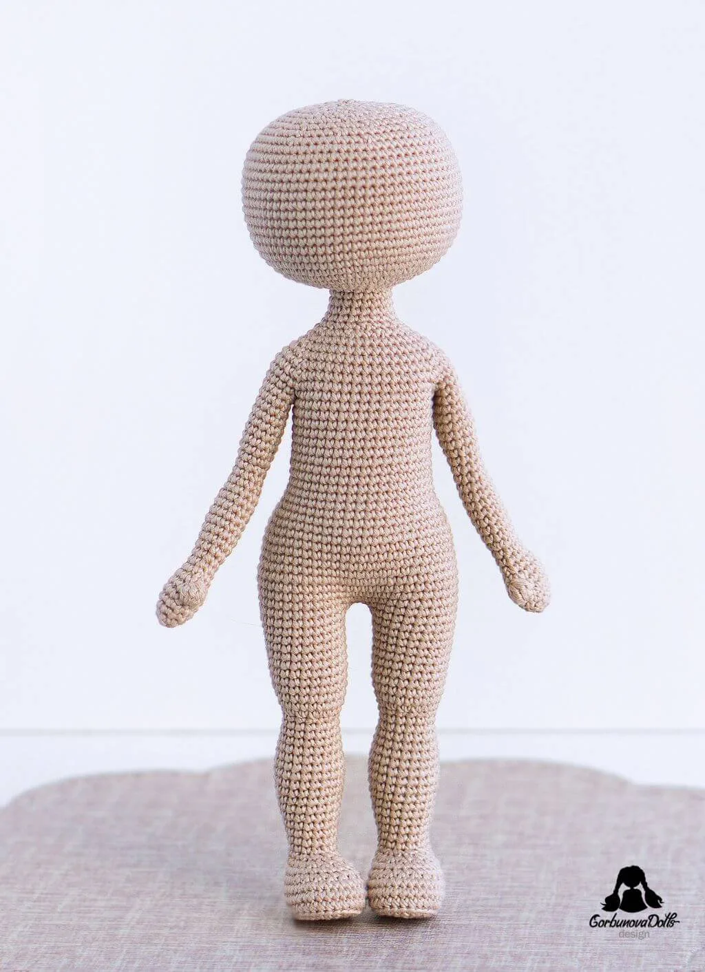 Crochet doll pattern Sonya