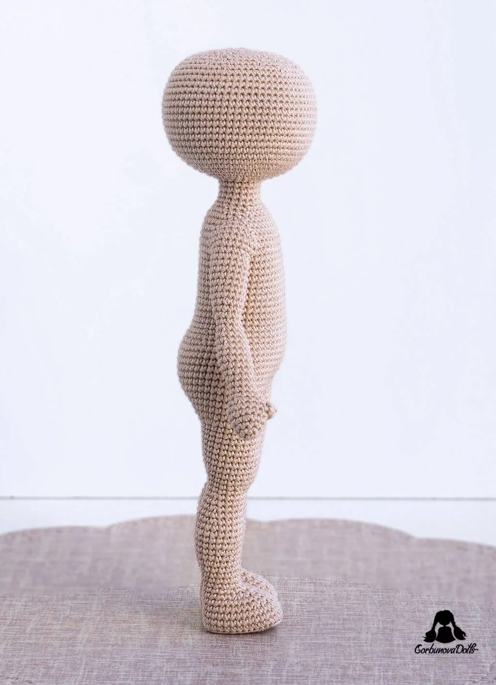 Crochet doll pattern Sonya