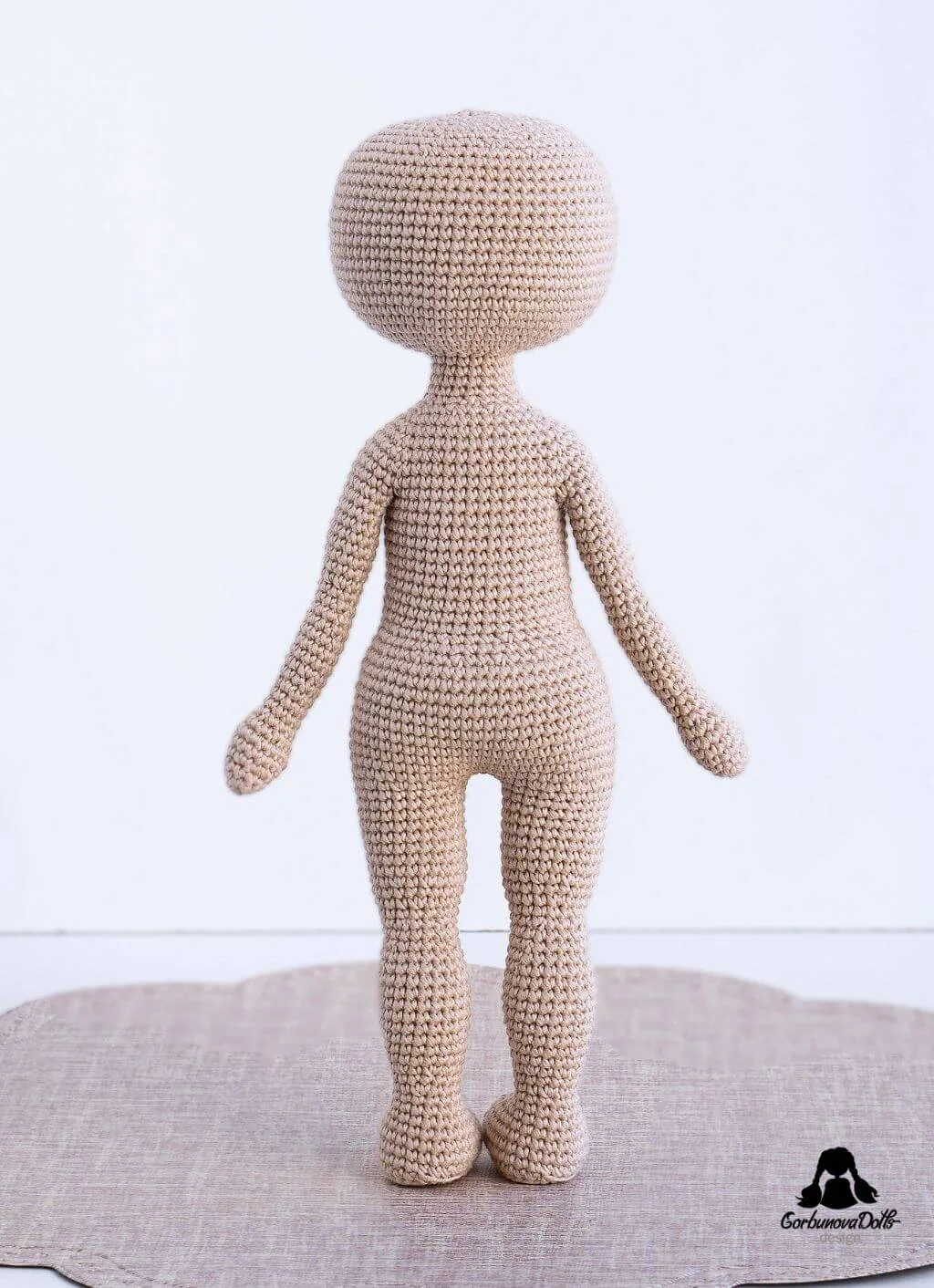 Crochet doll pattern Sonya