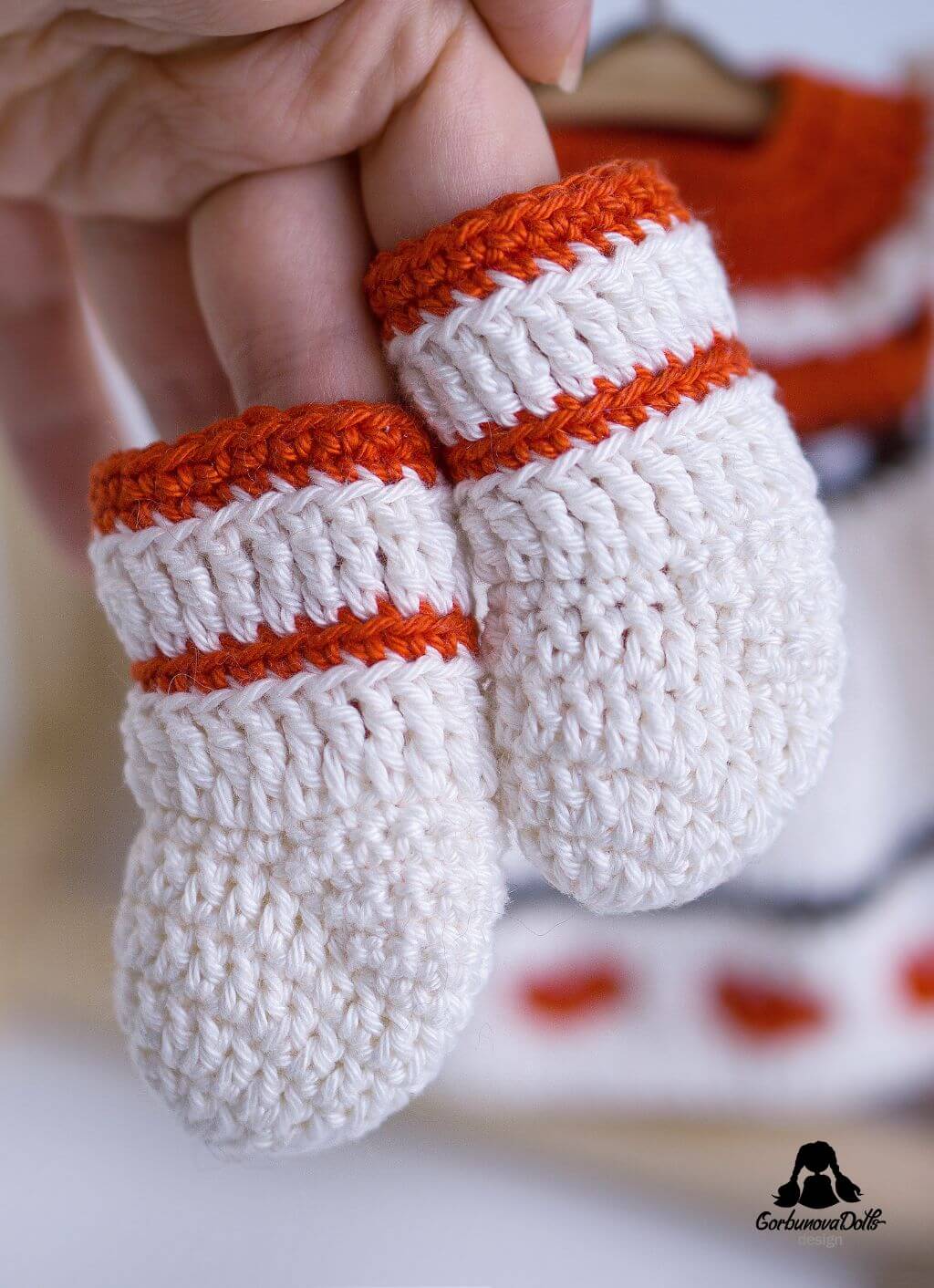 Crochet Doll Pattern with clothes Valentine