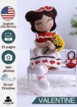 Crochet Valentine Doll Pattern (English PDF)