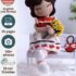 Crochet Valentine Doll Pattern with clothes