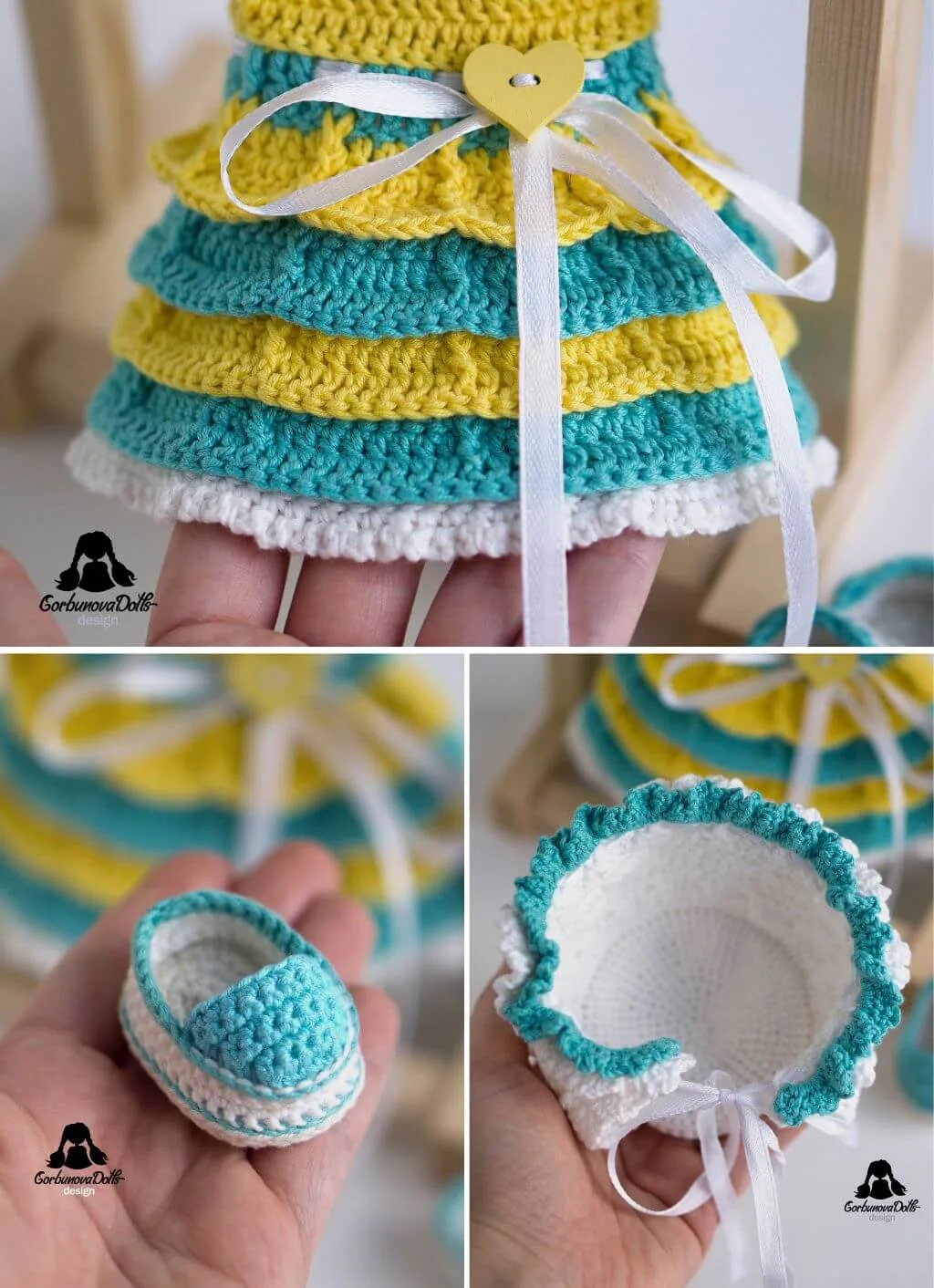 Crochet doll clothes pattern