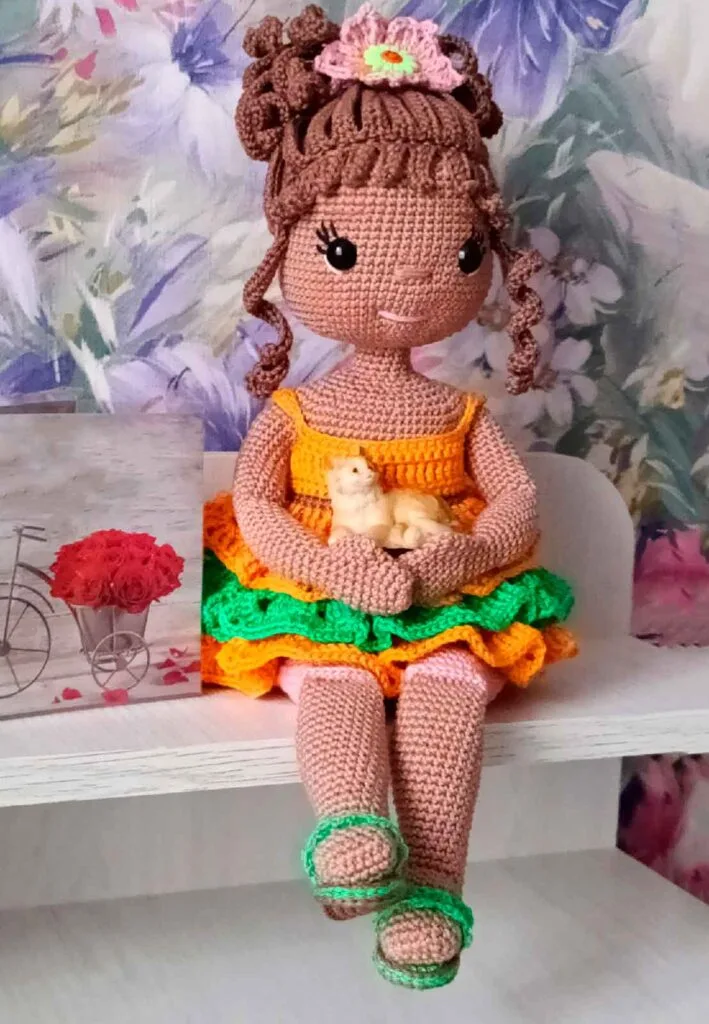 Crochet doll pattern: Emily the Doll