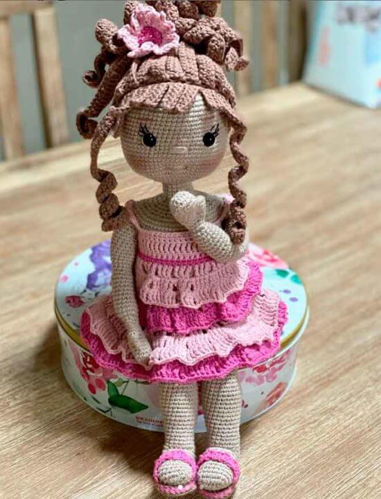 Crochet Doll Pattern: Emily The Doll