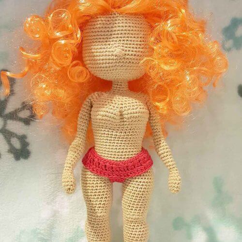 Crochet Amigurumi Doll Pattern: Milena The Doll