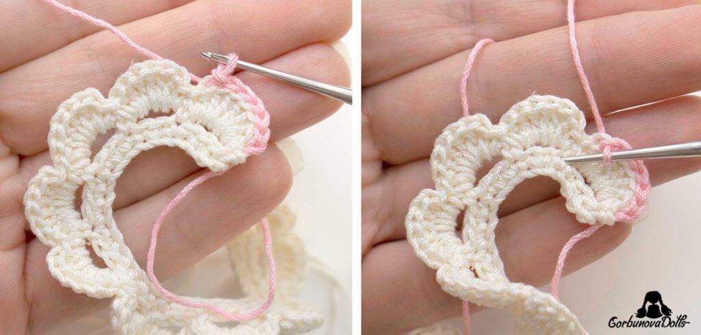 Crochet flower pattern