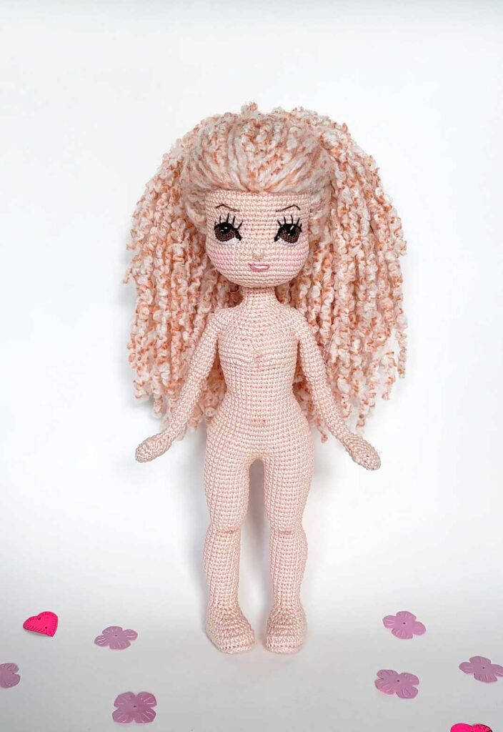 Amigurumi crochet doll pattern: Michelle the Doll