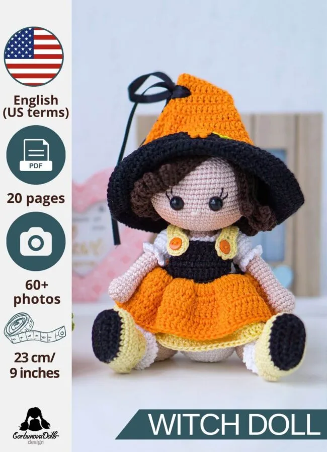 Witch Crochet Pattern