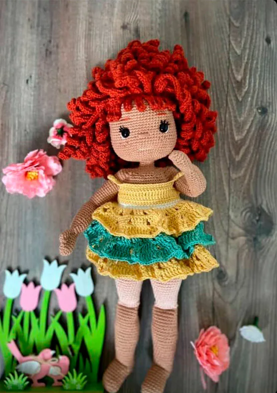 Crochet doll pattern: Emily the Doll