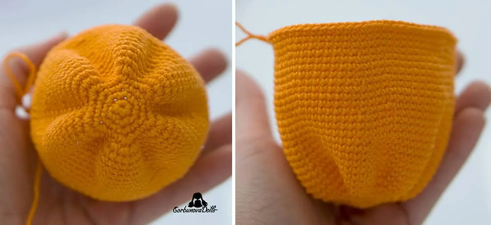 Crochet gnome pattern – gnome’s body