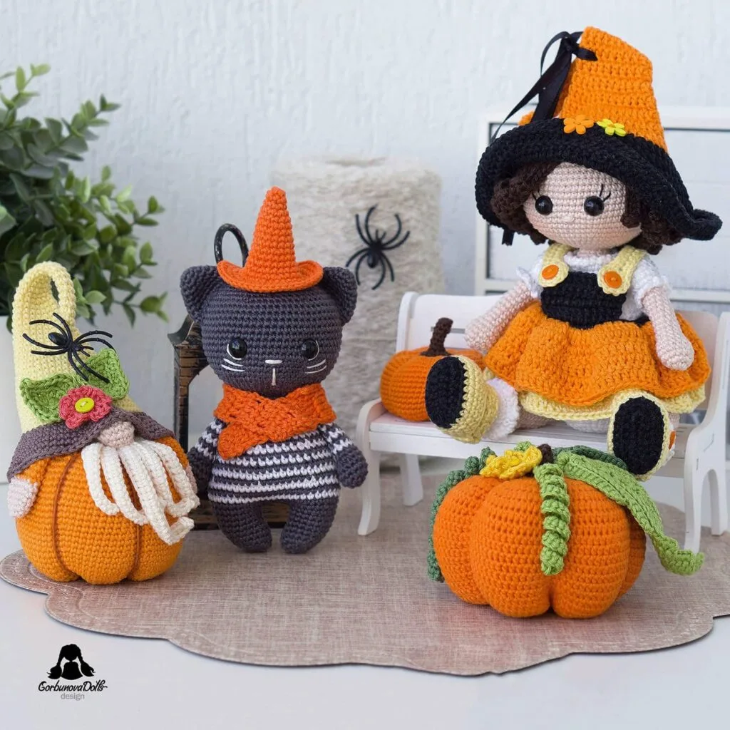 Halloween crochet pattern bundle