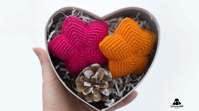 Crochet star free pattern