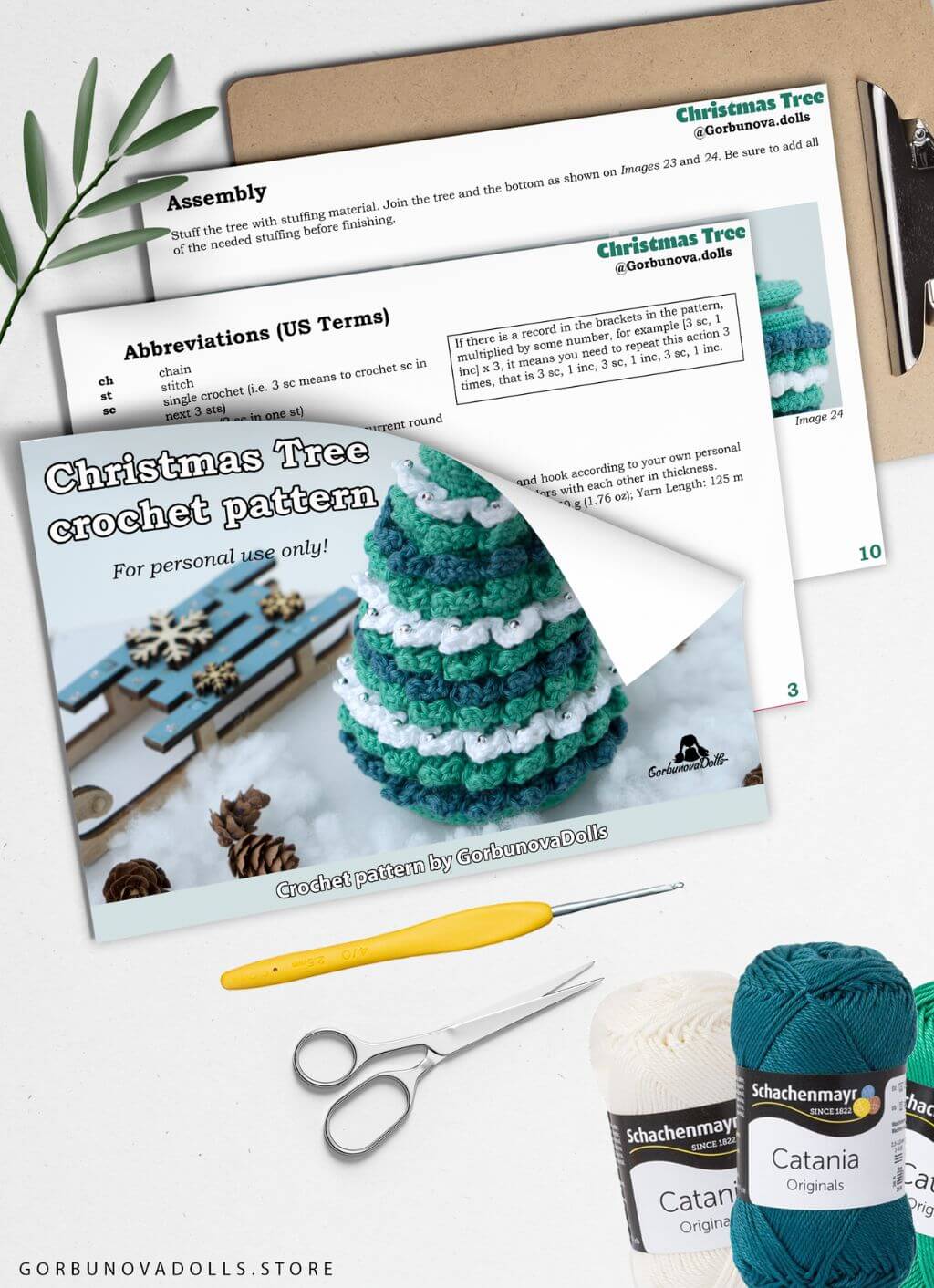 Christmas Tree Crochet Pattern