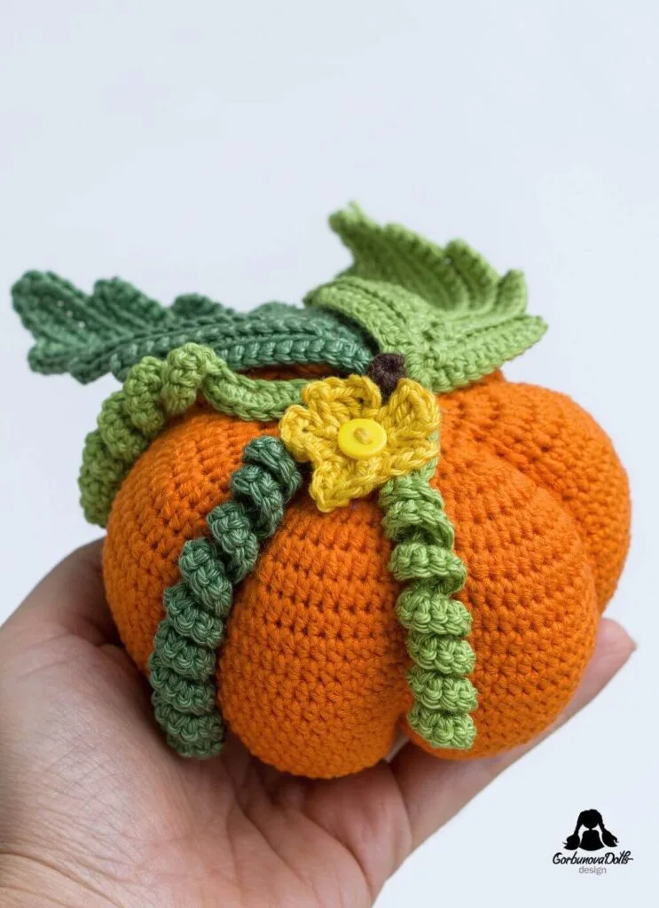 Crochet pumpkin pattern