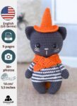 Crochet Cat Pattern (PDF in English)