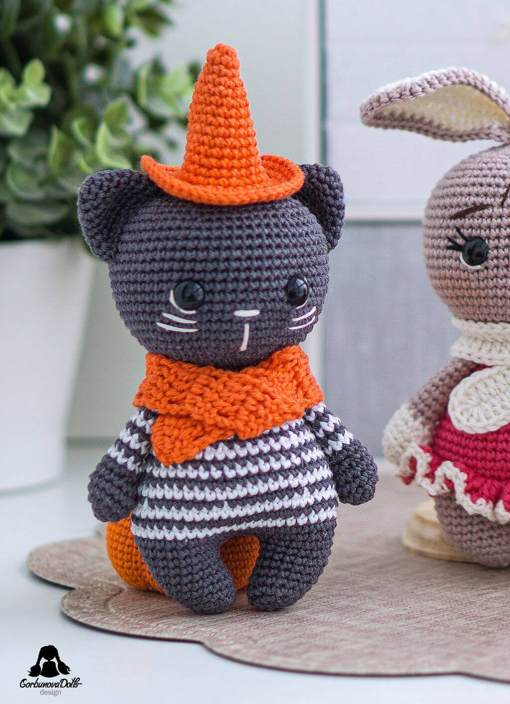 Crochet cat pattern
