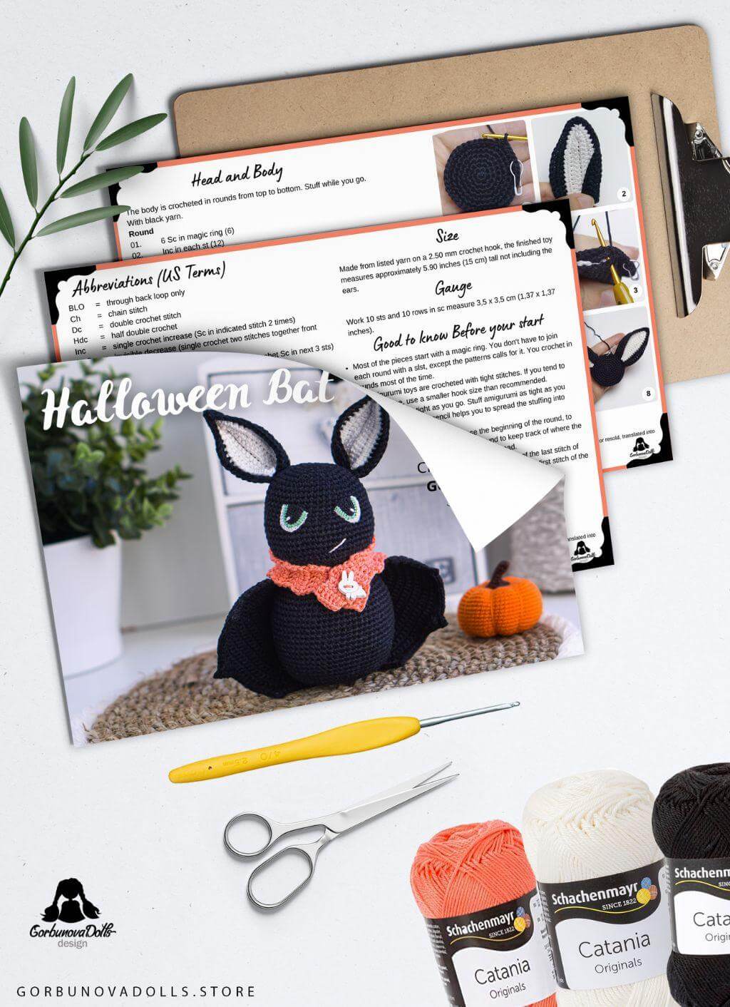 Crochet Bat Pattern