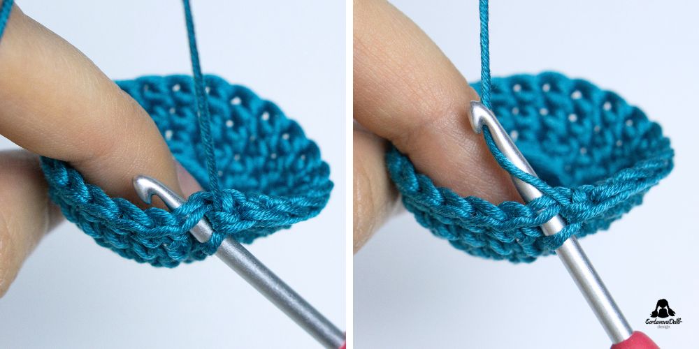 How to do the V-shaped Single Crochet Stitch