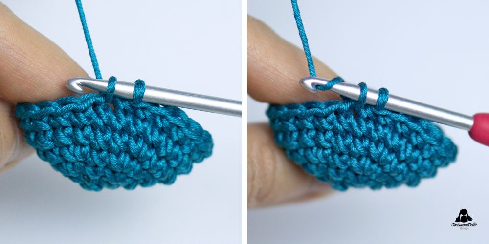 How to do the X-shaped Single Crochet Stitch