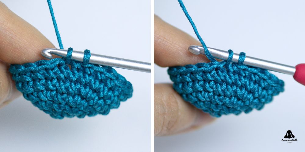 How to do the X-shaped Single Crochet Stitch