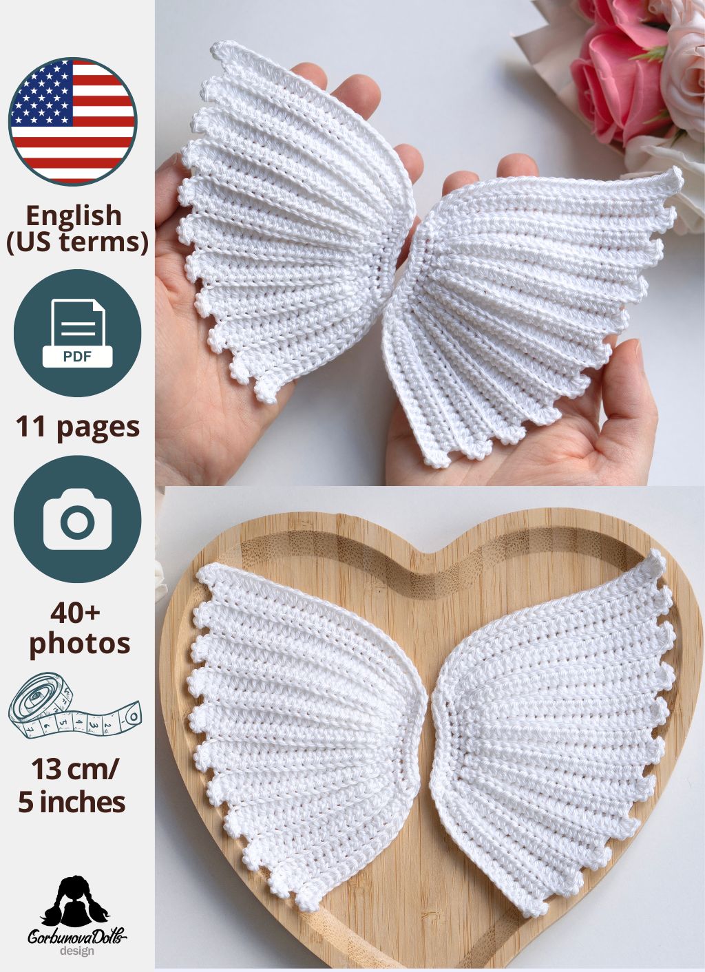 Crochet Wings Pattern