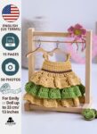 Crochet Doll Outfit Pattern for Emily (English PDF)