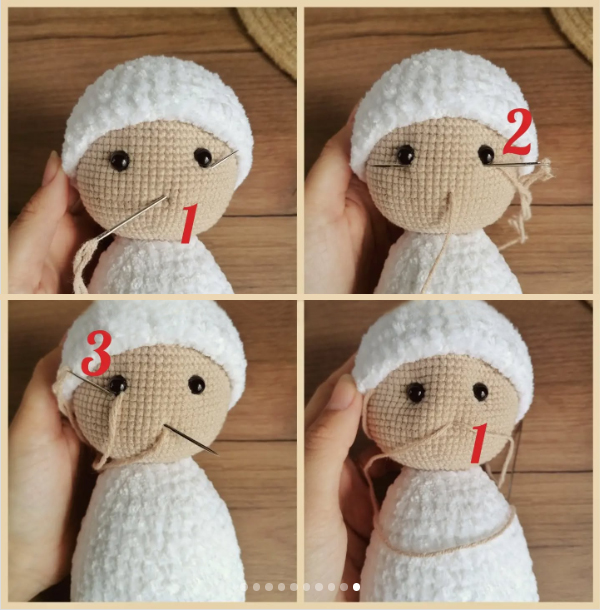 Free crochet lamb pattern