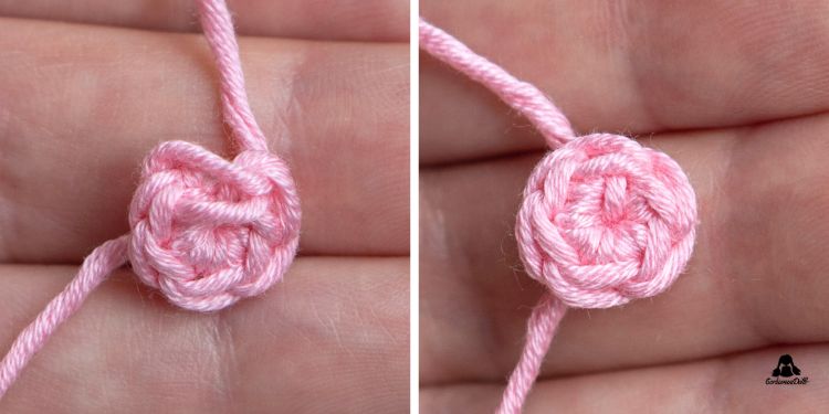 Free macaron crochet pattern