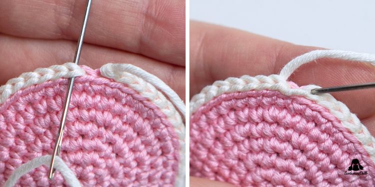 Free macaron crochet pattern