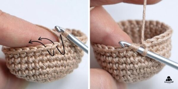 How to Do an Invisible Decrease in Crochet | GorbunovaDolls