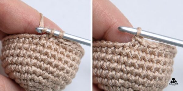 How to Do an Invisible Decrease in Crochet | GorbunovaDolls