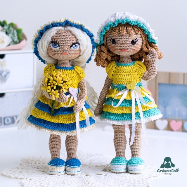 Sonya the Doll - Crochet Doll Patterns