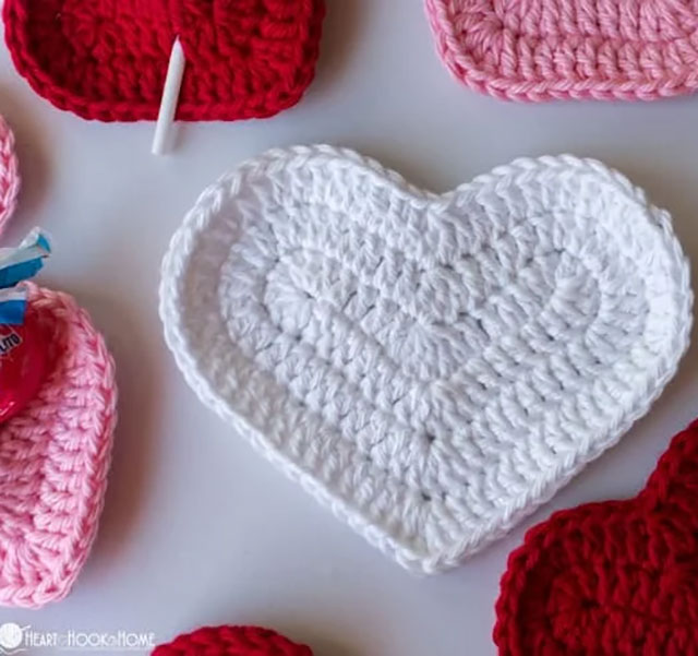 Quick Valentine’s Day Heart Free Pattern